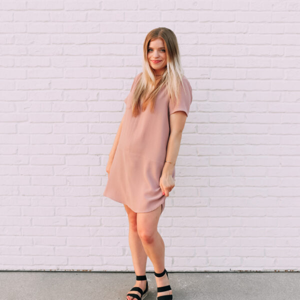 Blush Dress | Internship Outfit #2